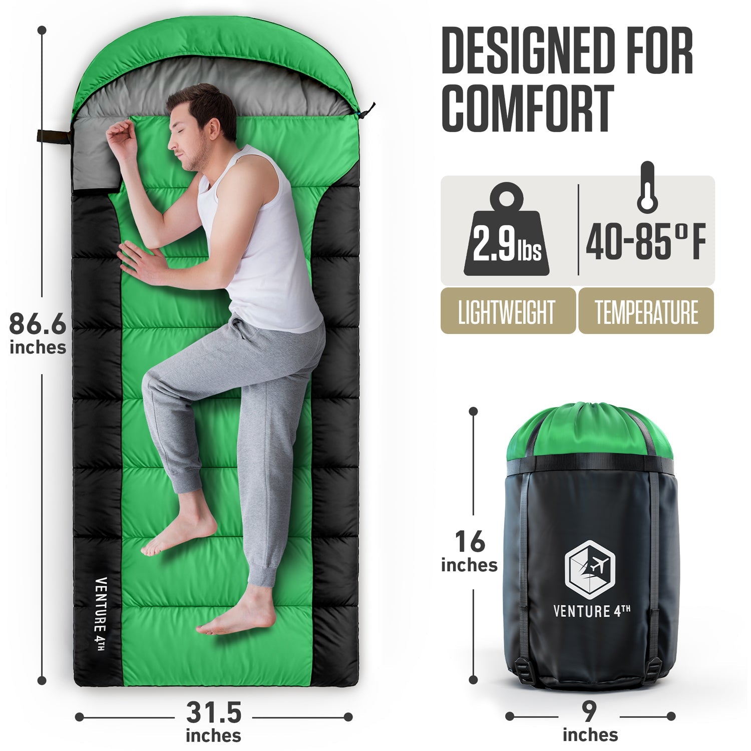 Summer Sleeping Bag - OVERLANDERS Outfitter