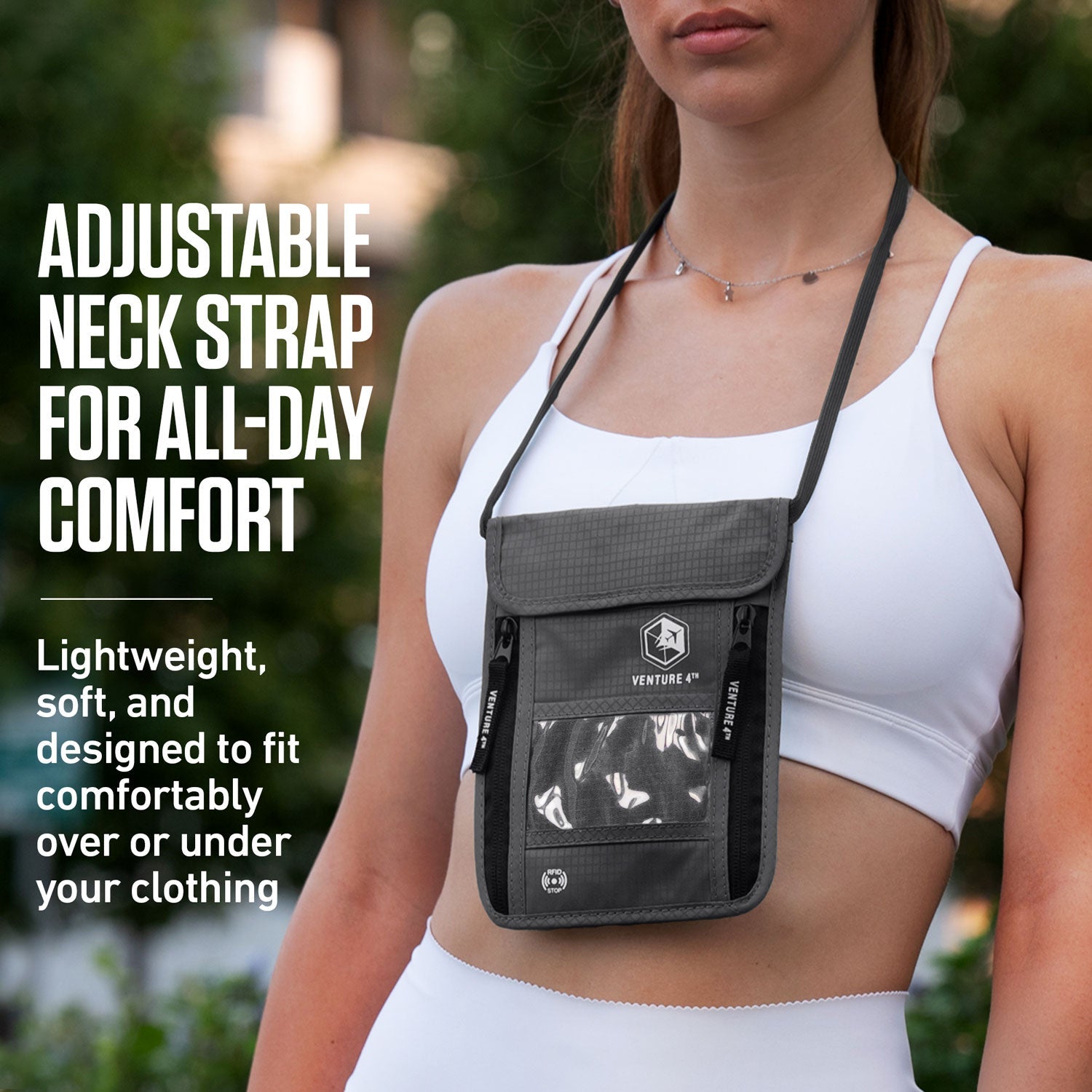 RFID Neck Pouch - OVERLANDERS Outfitter