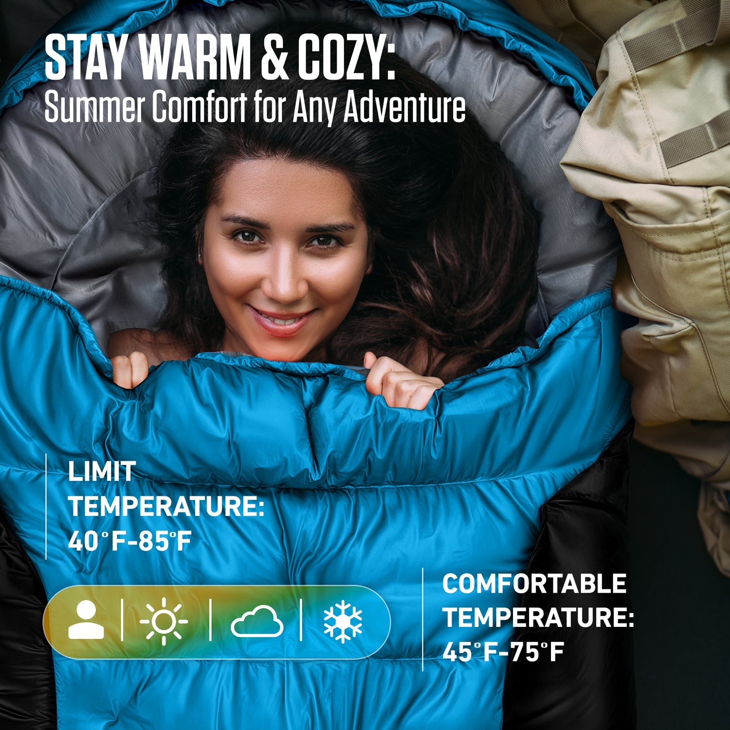 Summer Sleeping Bag - OVERLANDERS Outfitter