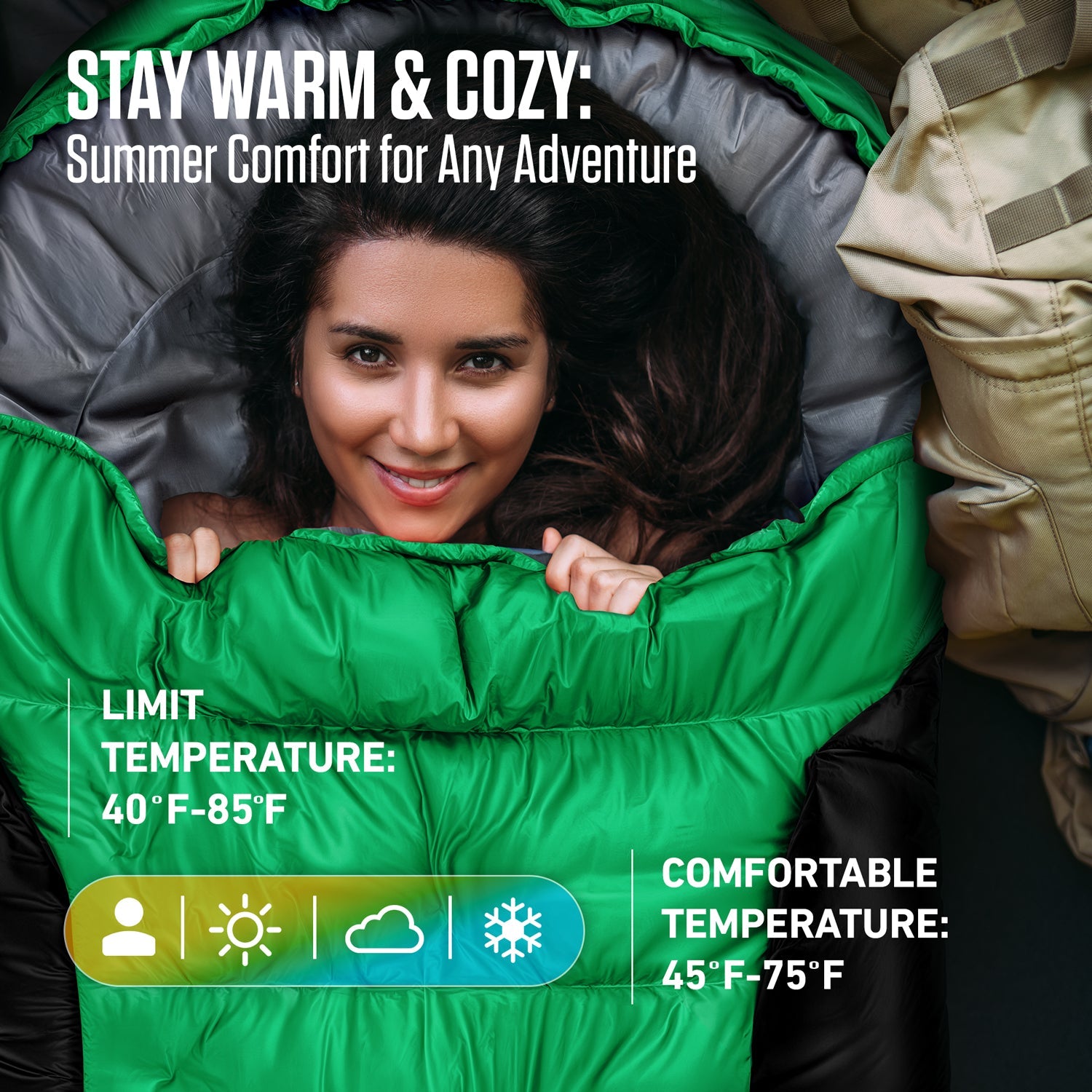 Summer Sleeping Bag - OVERLANDERS Outfitter