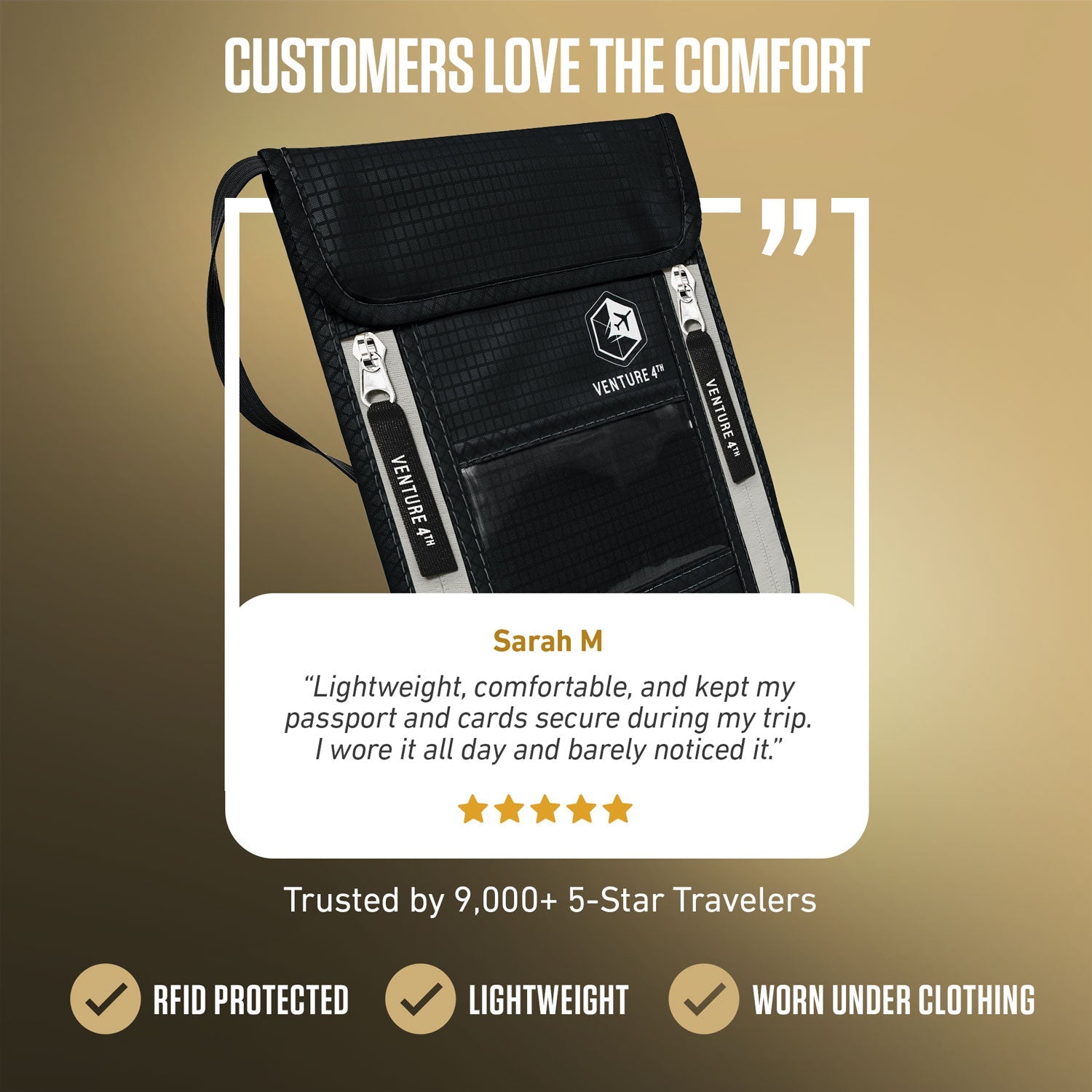 RFID Neck Pouch - OVERLANDERS Outfitter