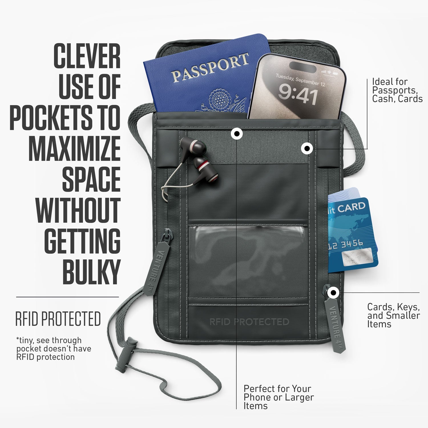 Travel Neck Pouch - We The Collective