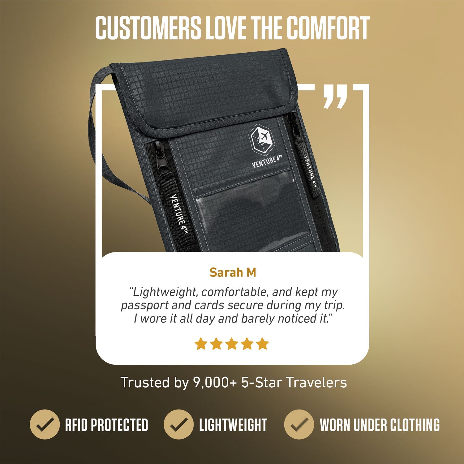 RFID Neck Pouch - OVERLANDERS Outfitter