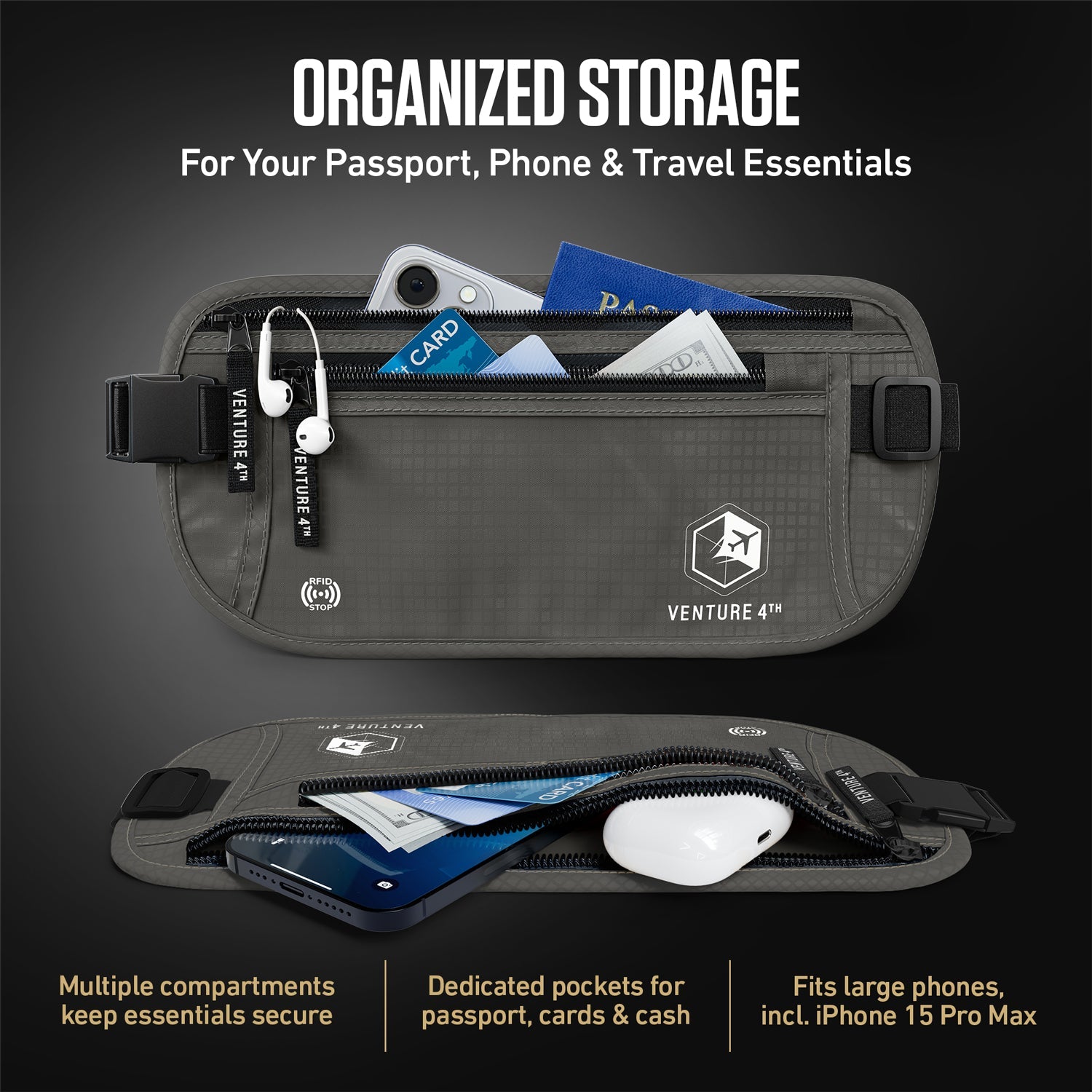 RFID Safe Money Belt - OVERLANDERS Outfitter