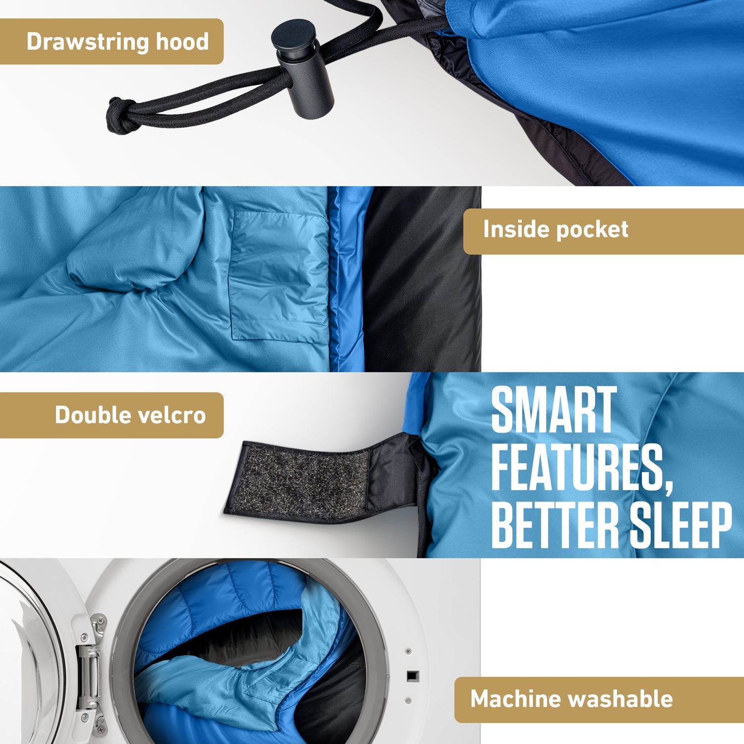 3-Season Sleeping Bag - OVERLANDERS Outfitter
