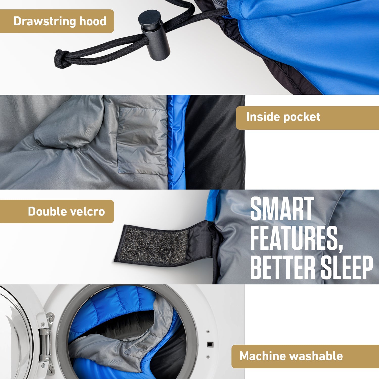 XXL Sleeping Bag for Big and Tall Campers - OVERLANDERS Outfitter