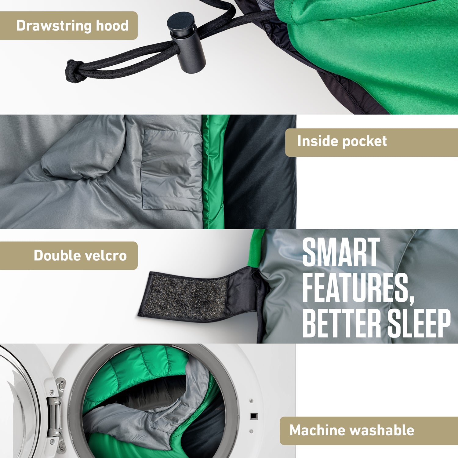 XXL Sleeping Bag for Big and Tall Campers - OVERLANDERS Outfitter
