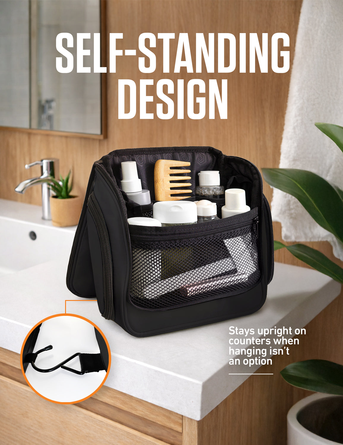 Hanging Travel Toiletry Bag - OVERLANDERS Outfitter