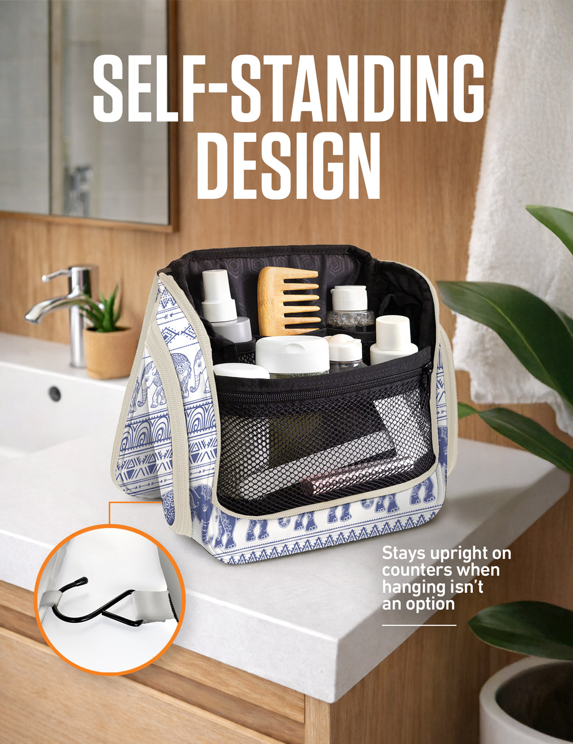 Hanging Travel Toiletry Bag - OVERLANDERS Outfitter