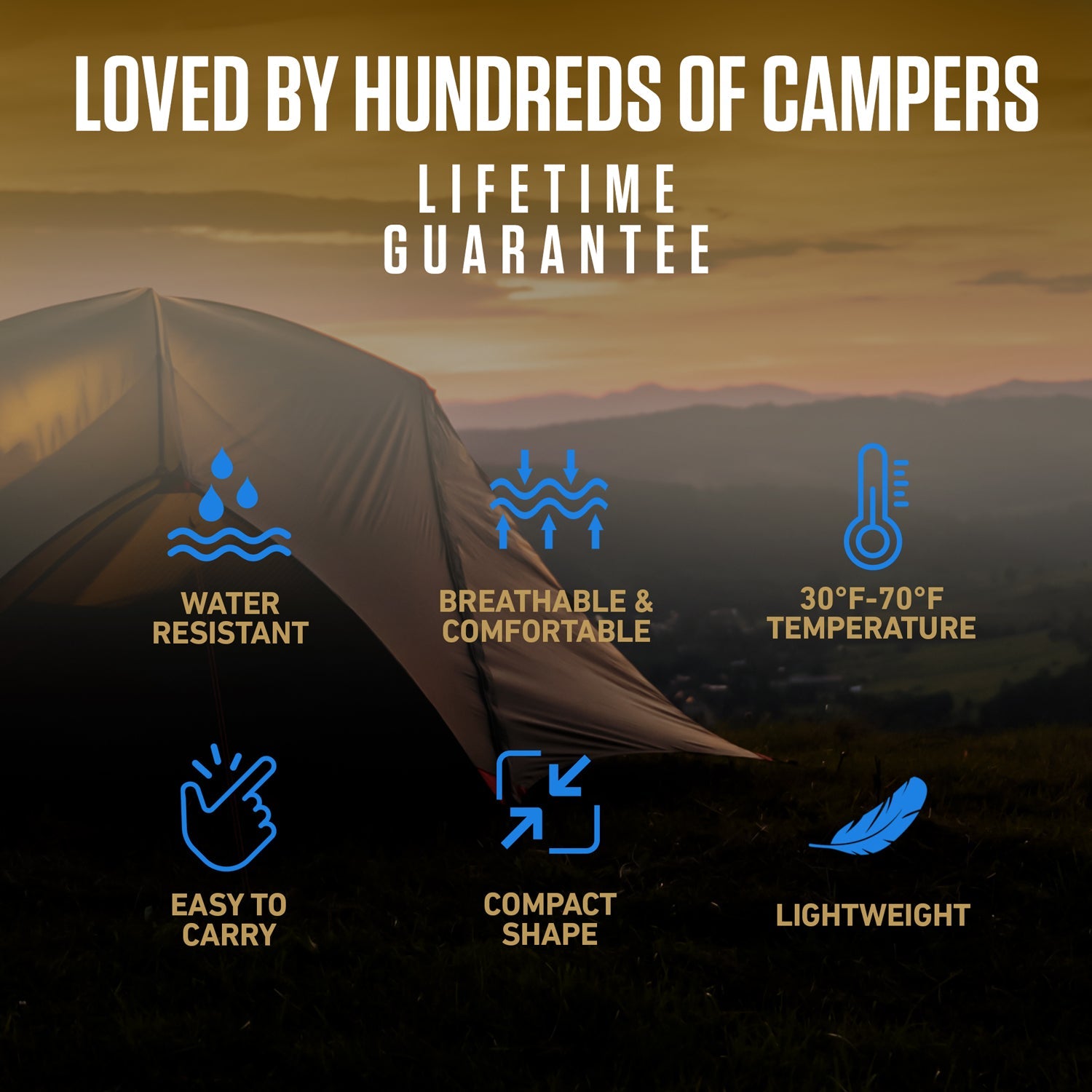 3-Season Sleeping Bag - OVERLANDERS Outfitter