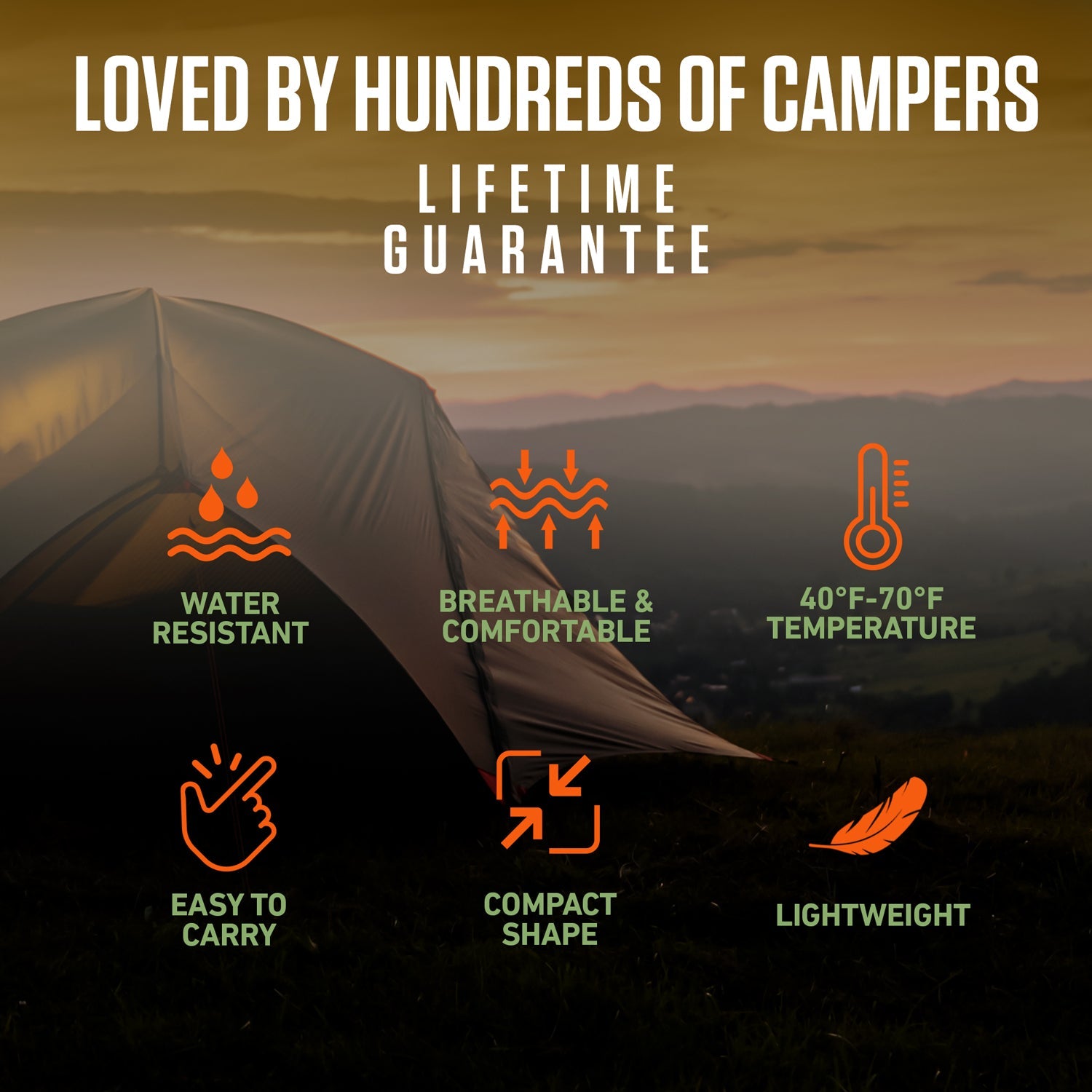 XXL Sleeping Bag for Big and Tall Campers - OVERLANDERS Outfitter