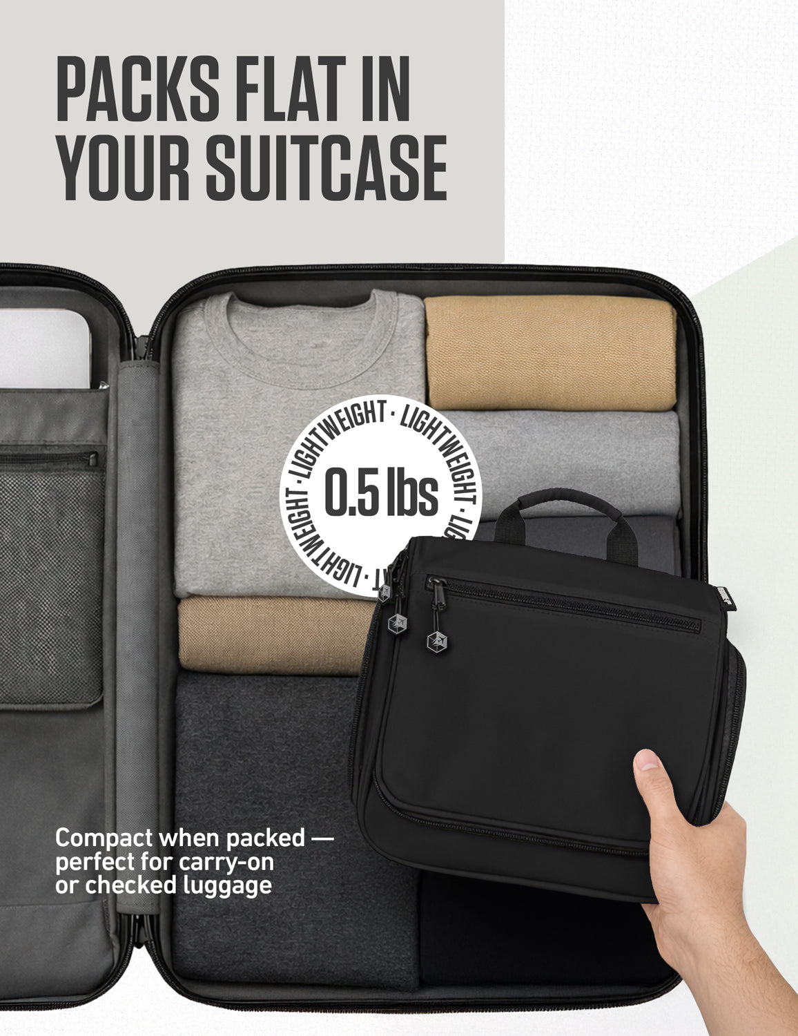 Hanging Travel Toiletry Bag - OVERLANDERS Outfitter