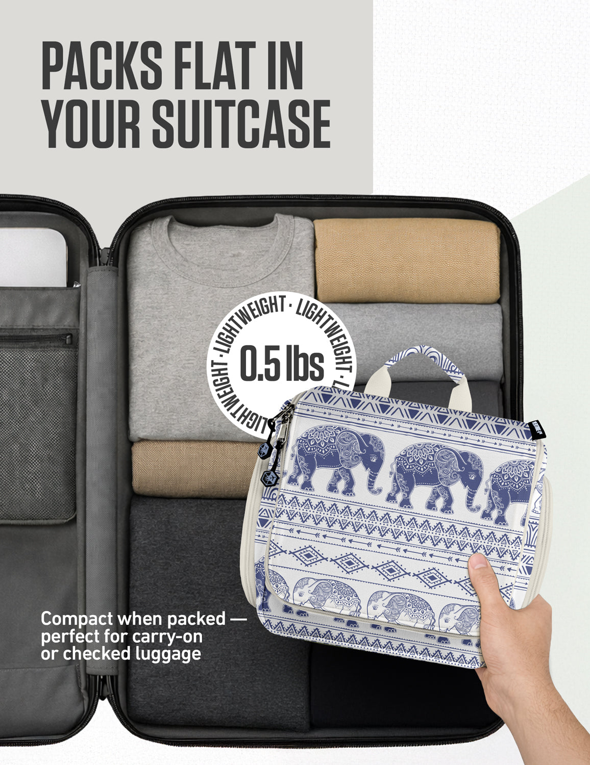Hanging Travel Toiletry Bag - OVERLANDERS Outfitter