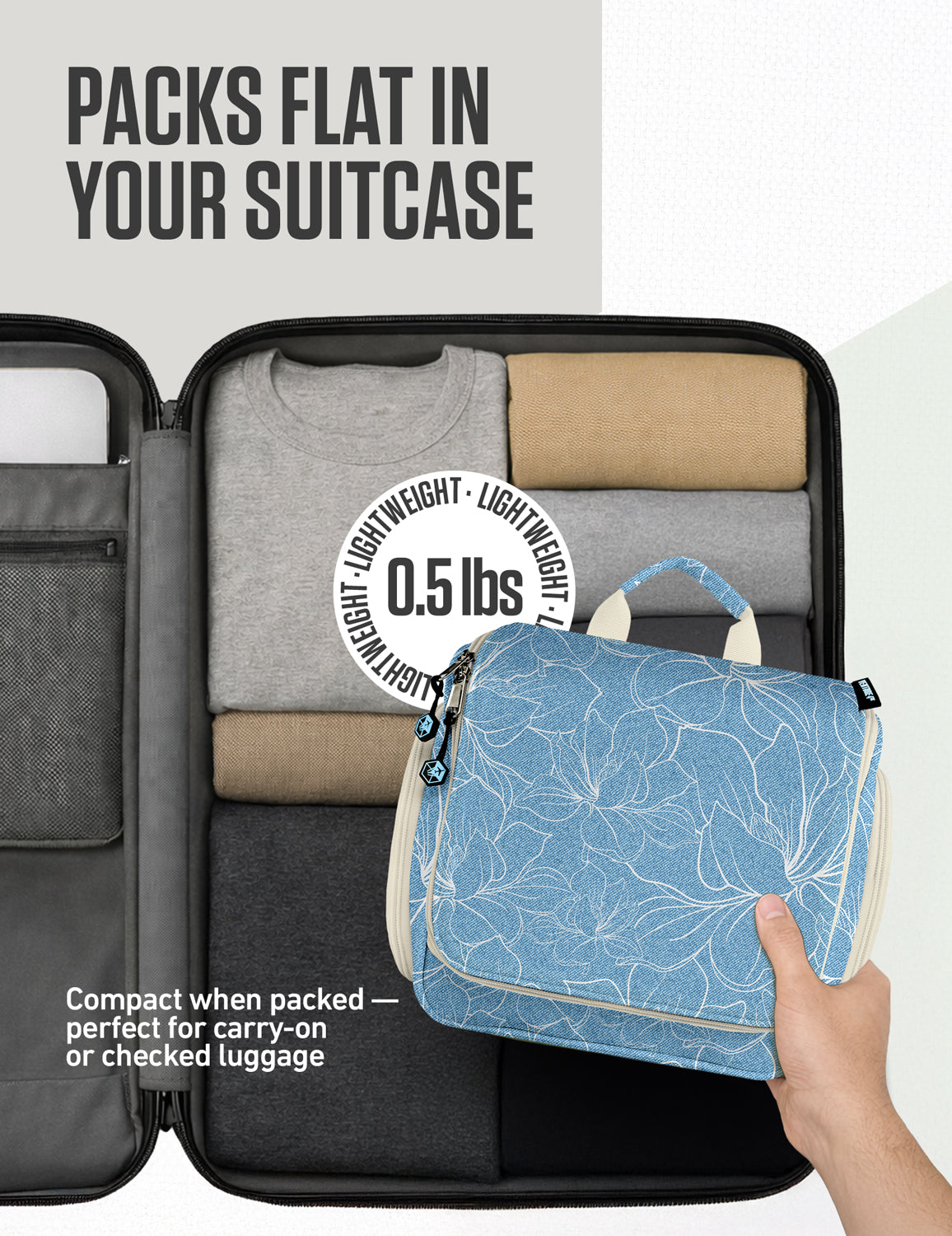 Hanging Travel Toiletry Bag - OVERLANDERS Outfitter