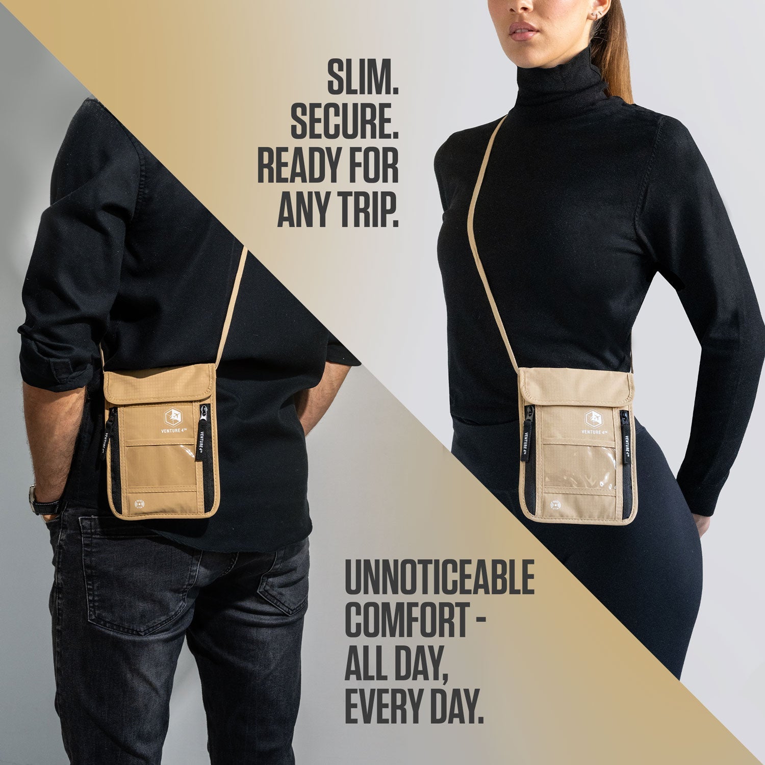 RFID Neck Pouch - OVERLANDERS Outfitter