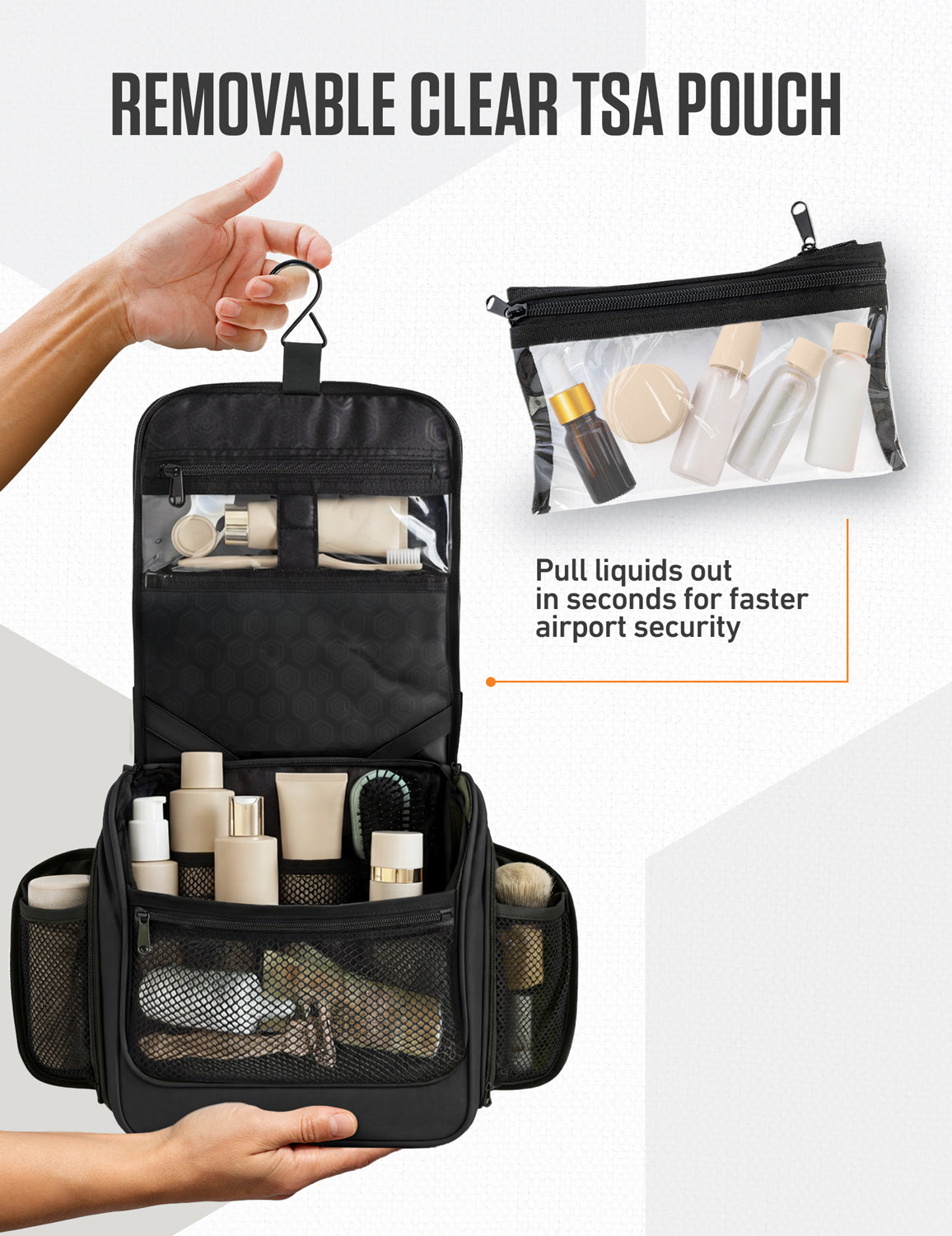 Hanging Travel Toiletry Bag - OVERLANDERS Outfitter