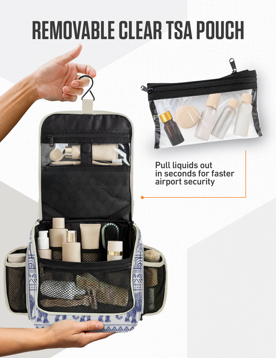 Hanging Travel Toiletry Bag - OVERLANDERS Outfitter
