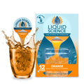 Java House Liquid Science Orange Hydration Pods in vibrant orange packaging with pod details visible.