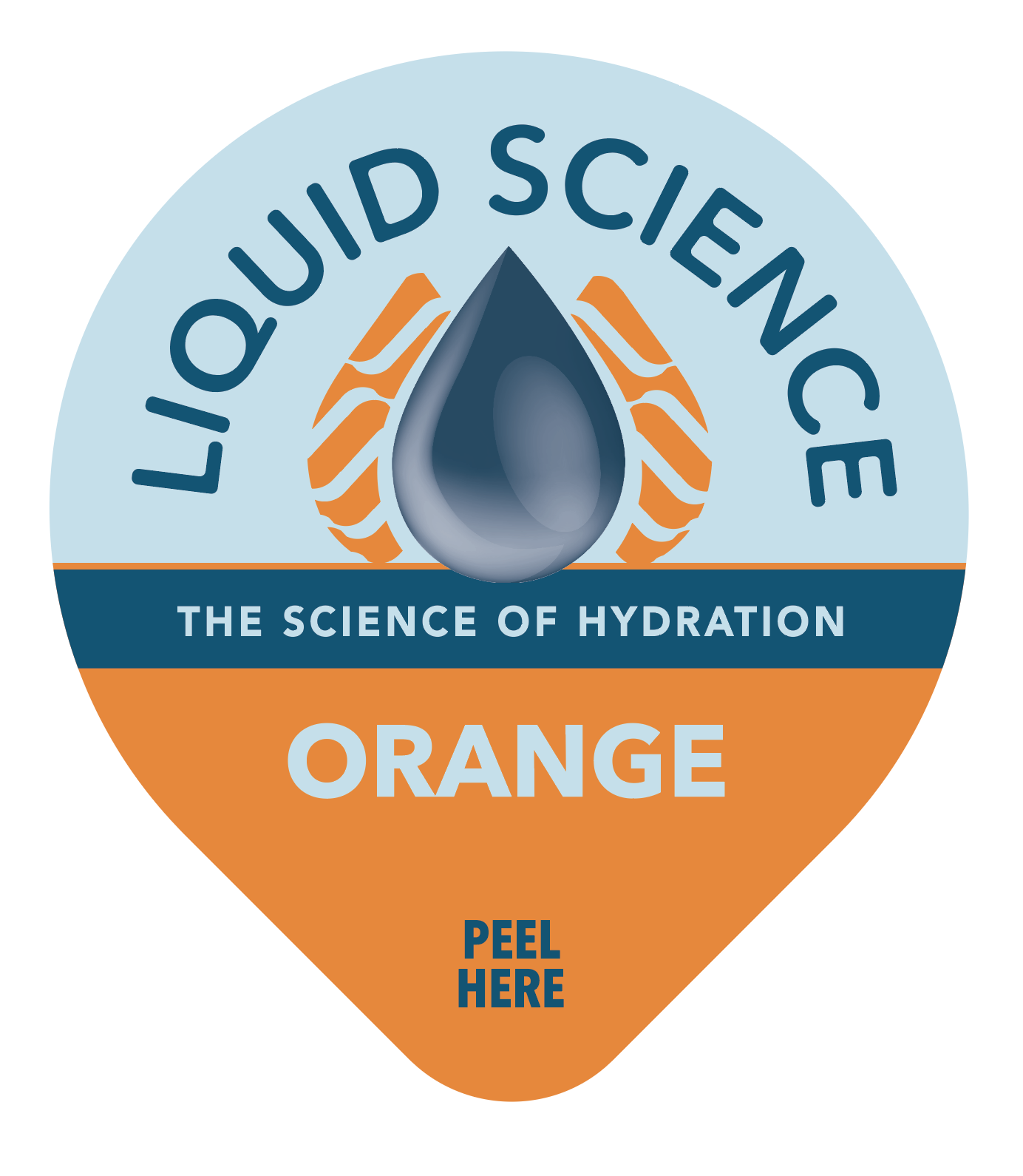 Java House Liquid Science Orange Hydration Pods in packaging with vibrant orange color and product details visible.