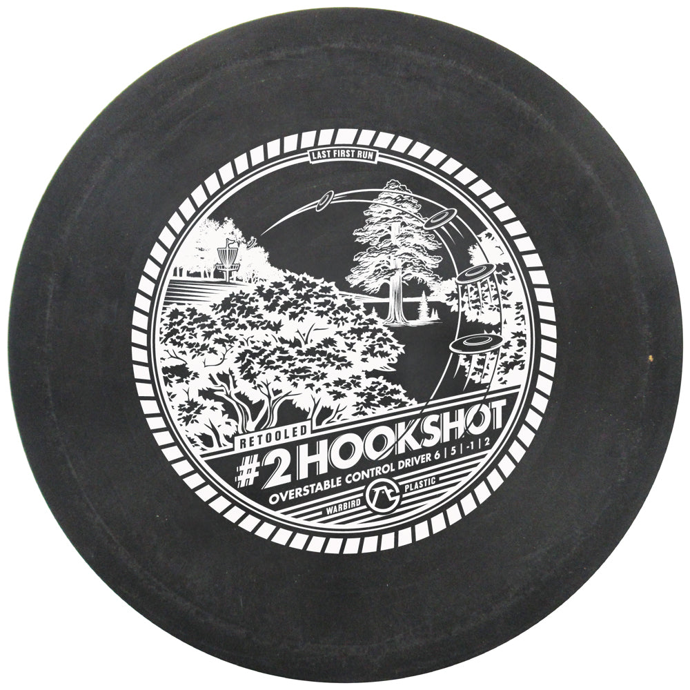 Lightning Limited Edition Last First Run Warbird Plastic #2 Hookshot golf disc, fairway driver with colorful design and durable plastic.