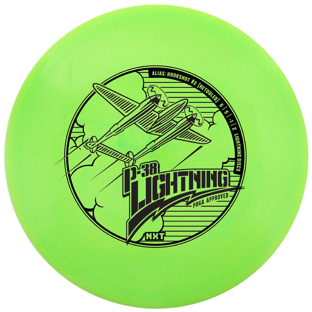 Lightning NXT P-38 #2 Hookshot [Retool] Fairway Driver Golf Disc - OVERLANDERS Outfitter