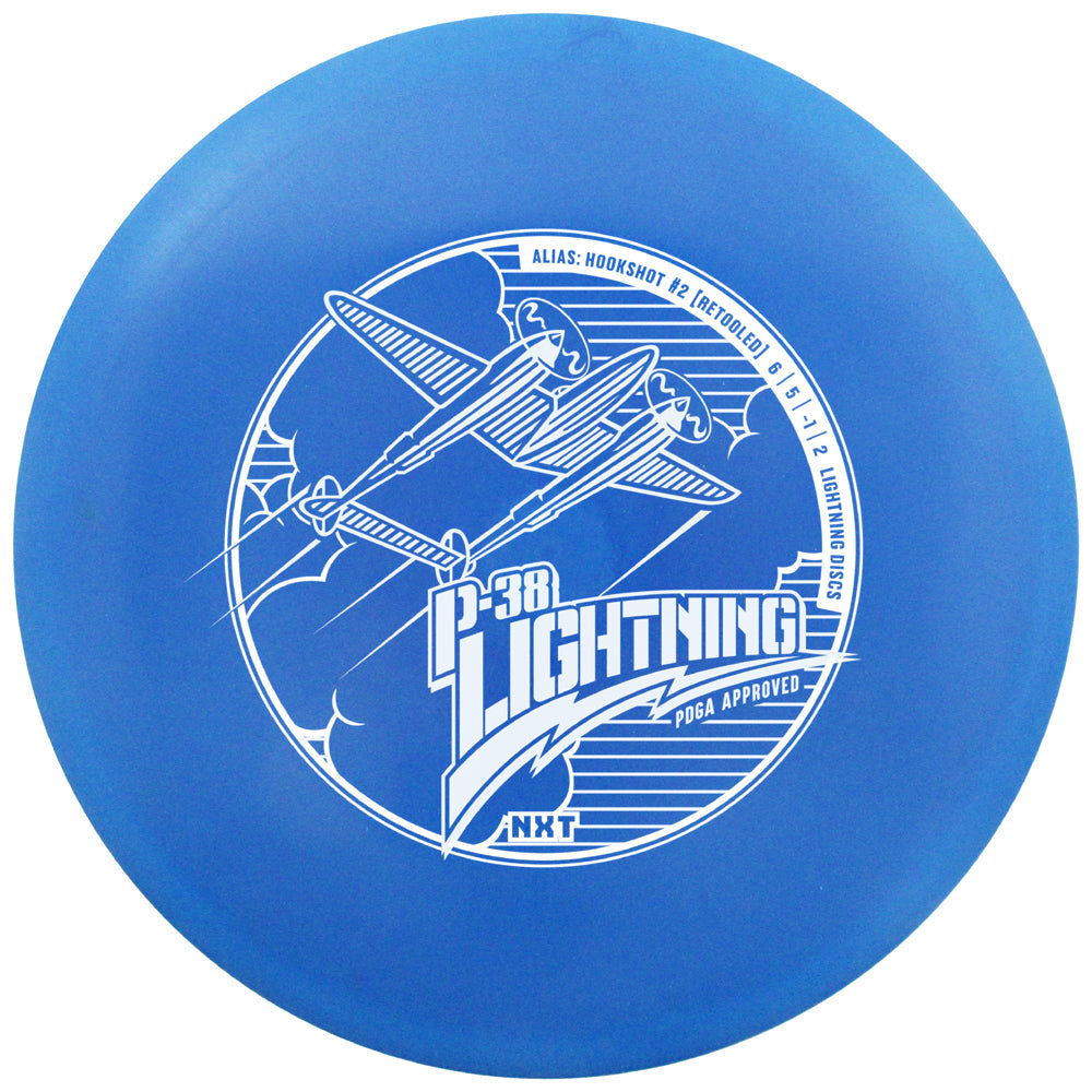 Lightning NXT P-38 #2 Hookshot [Retool] Fairway Driver Golf Disc - OVERLANDERS Outfitter