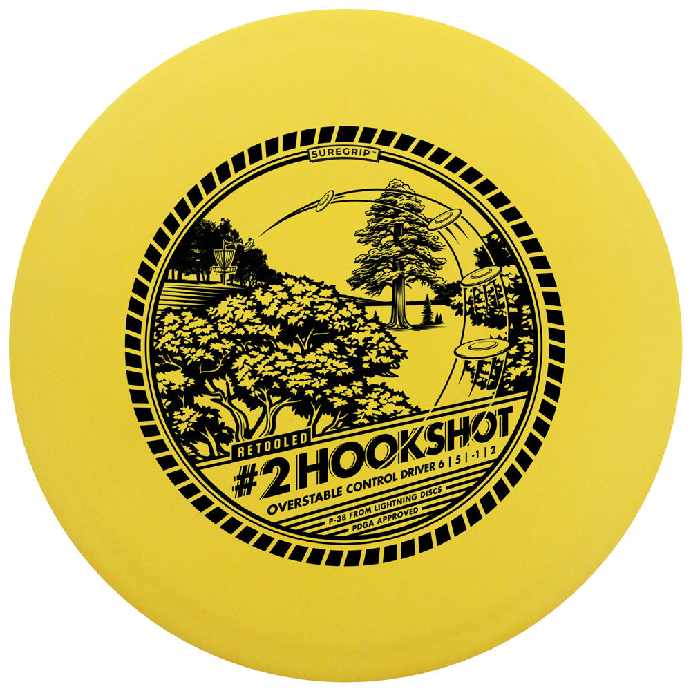 Lightning Sure Grip #2 Hookshot Fairway Driver Golf Disc - OVERLANDERS Outfitter
