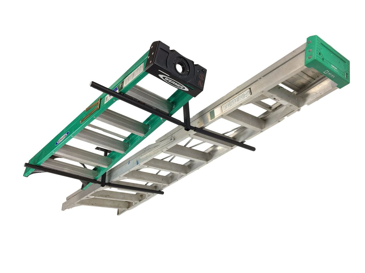 Hi-Port 2 | Adjustable Ceiling Storage Rack | Double | Holds 150 lbs - OVERLANDERS Outfitter