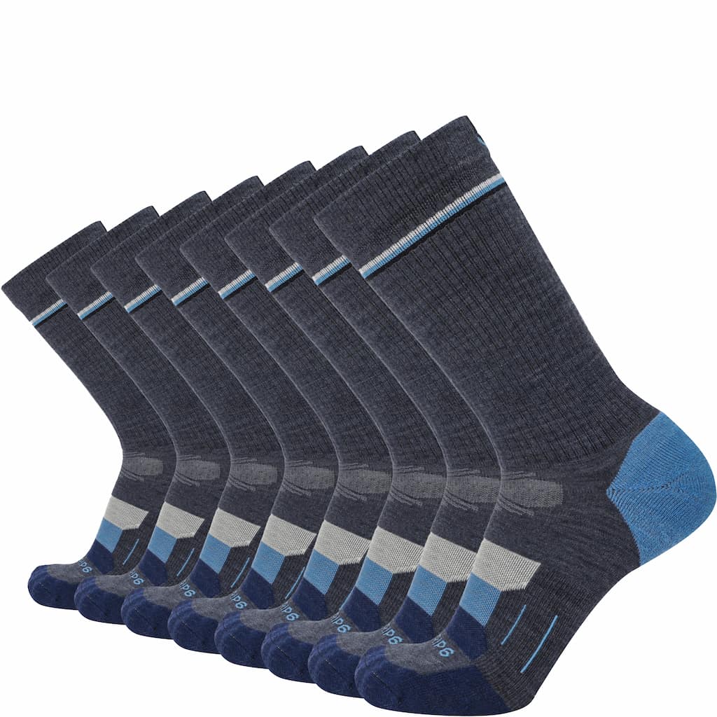 3 Pack Lake - Hike Crew Lightweight Merino Wool Sock - OVERLANDERS Outfitter