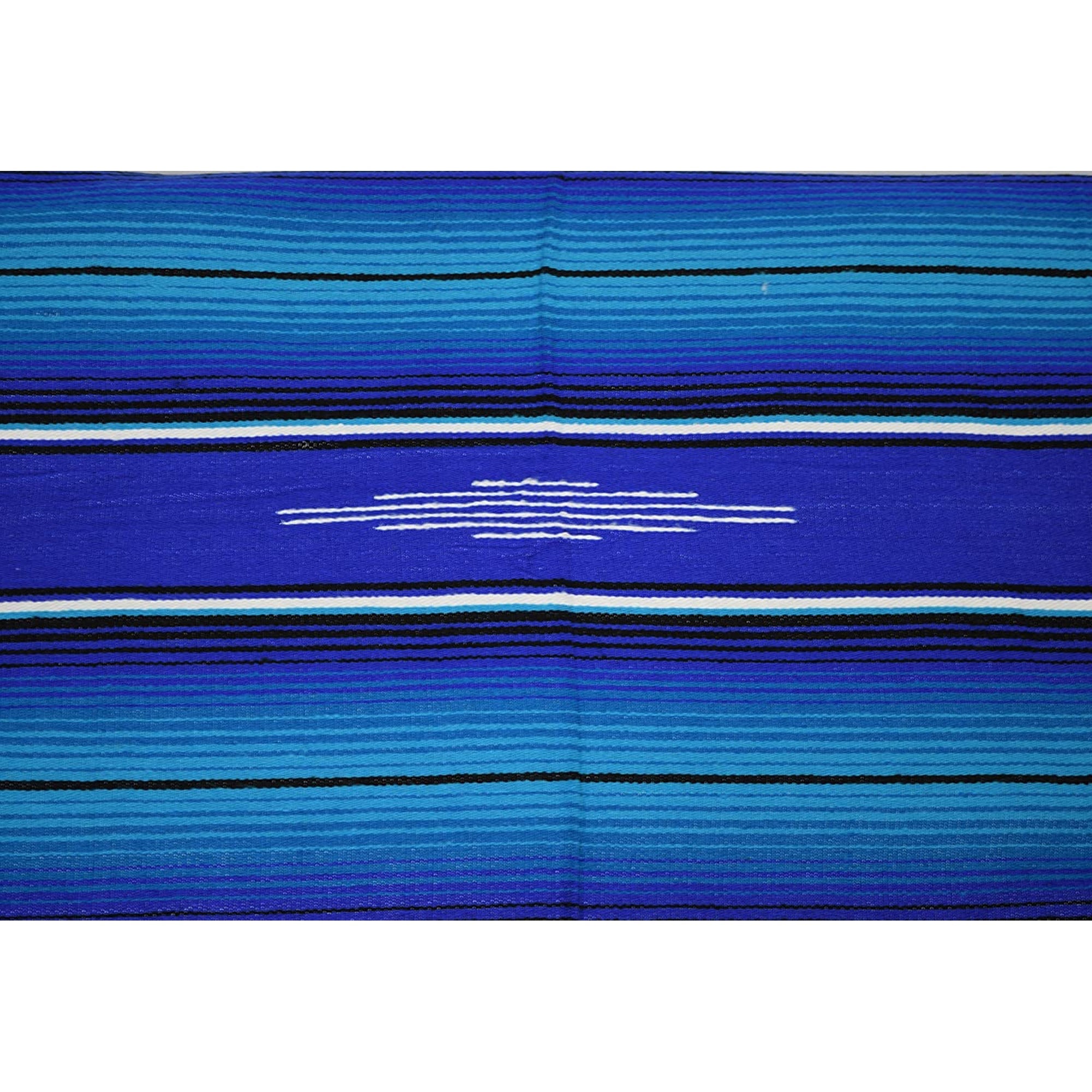 Blue Serape Isla Blanket - OVERLANDERS Outfitter