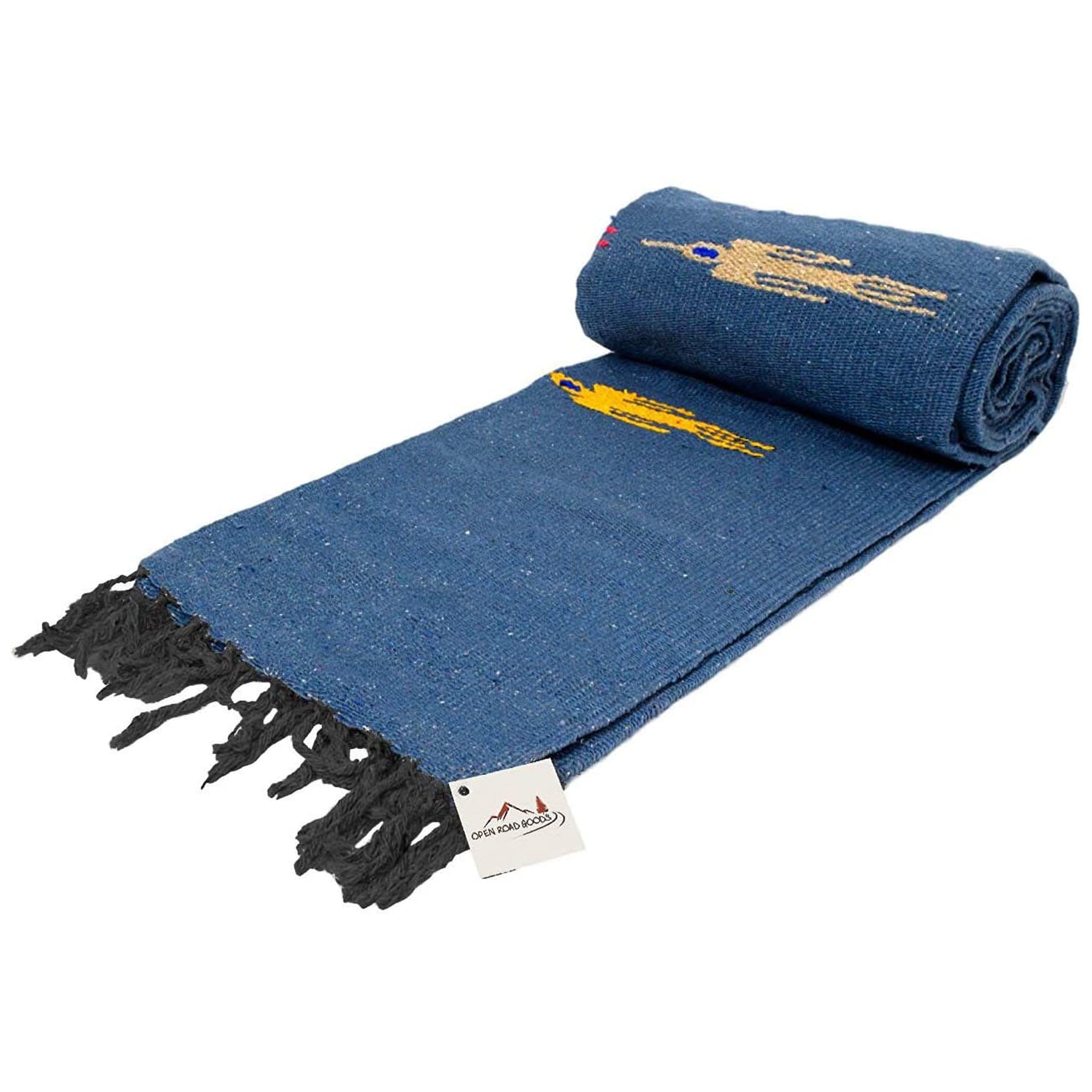 Slate Blue Baja Thunderbird Blanket - OVERLANDERS Outfitter