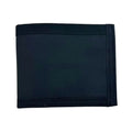 Recycled Firefighter Lieutenant Wallet in black combat leather, featuring multiple card slots and a sleek, durable design.