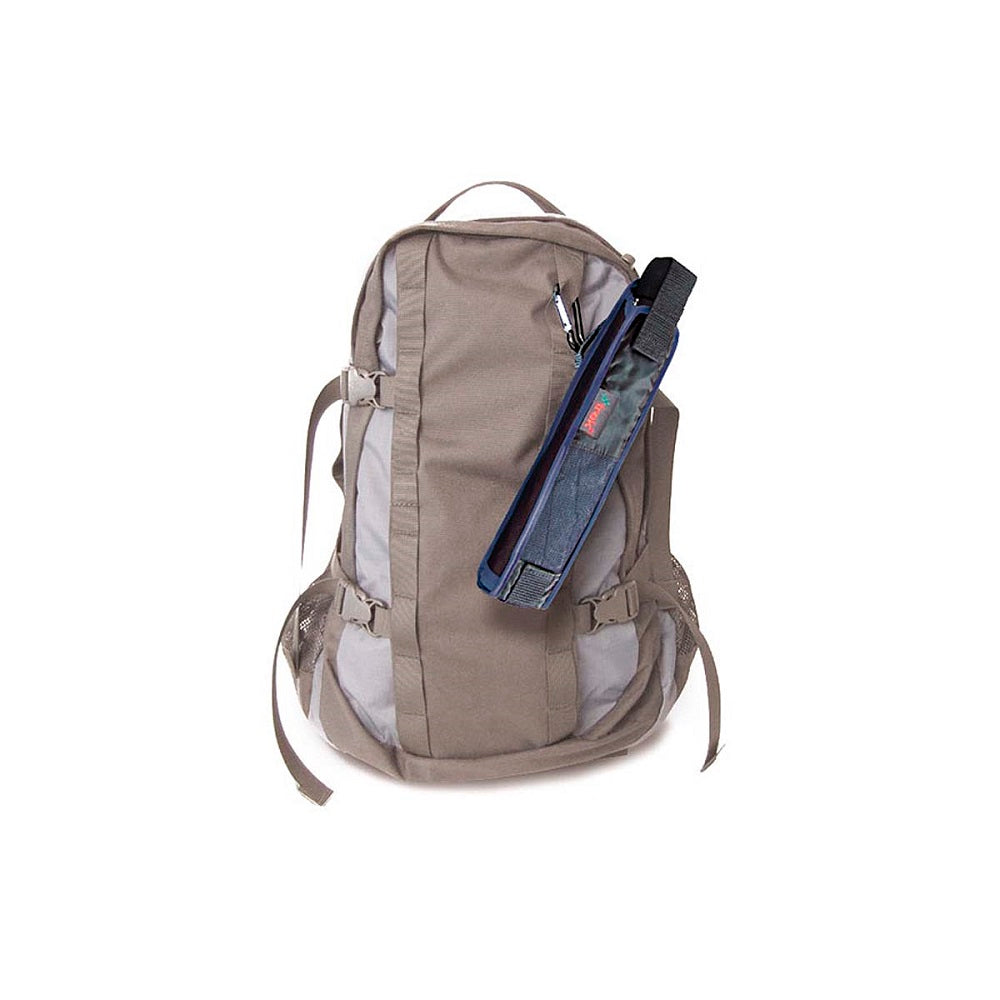 EuroSCHIRM USA Light Trek trekking umbrella with glass fibre frame, compact, lightweight, ideal for hiking rain and sun protection.