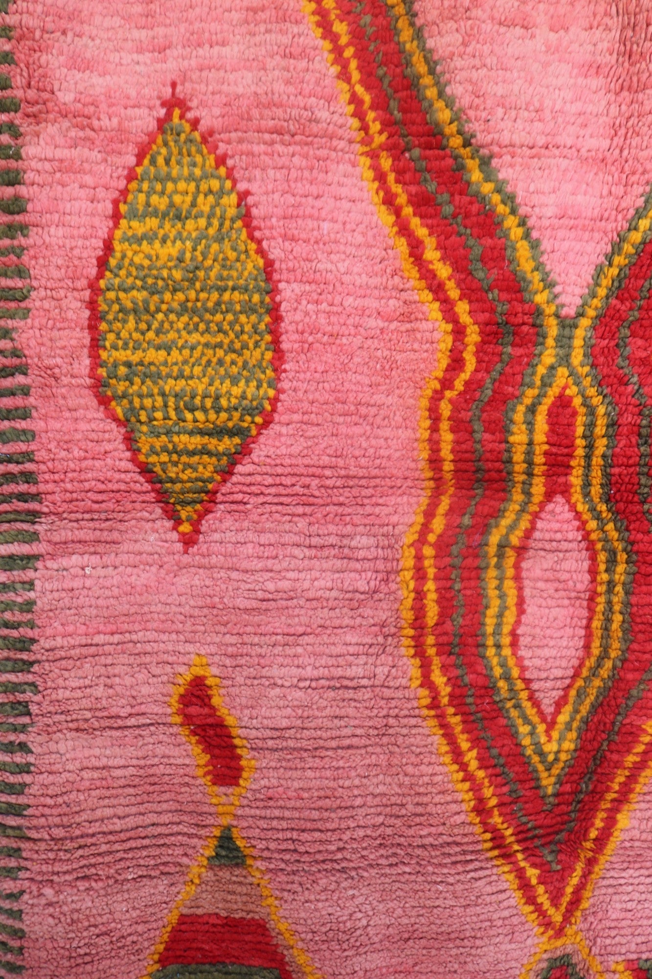 Limra Berber Rug – Pink Moroccan Wool Rug - We The Collective