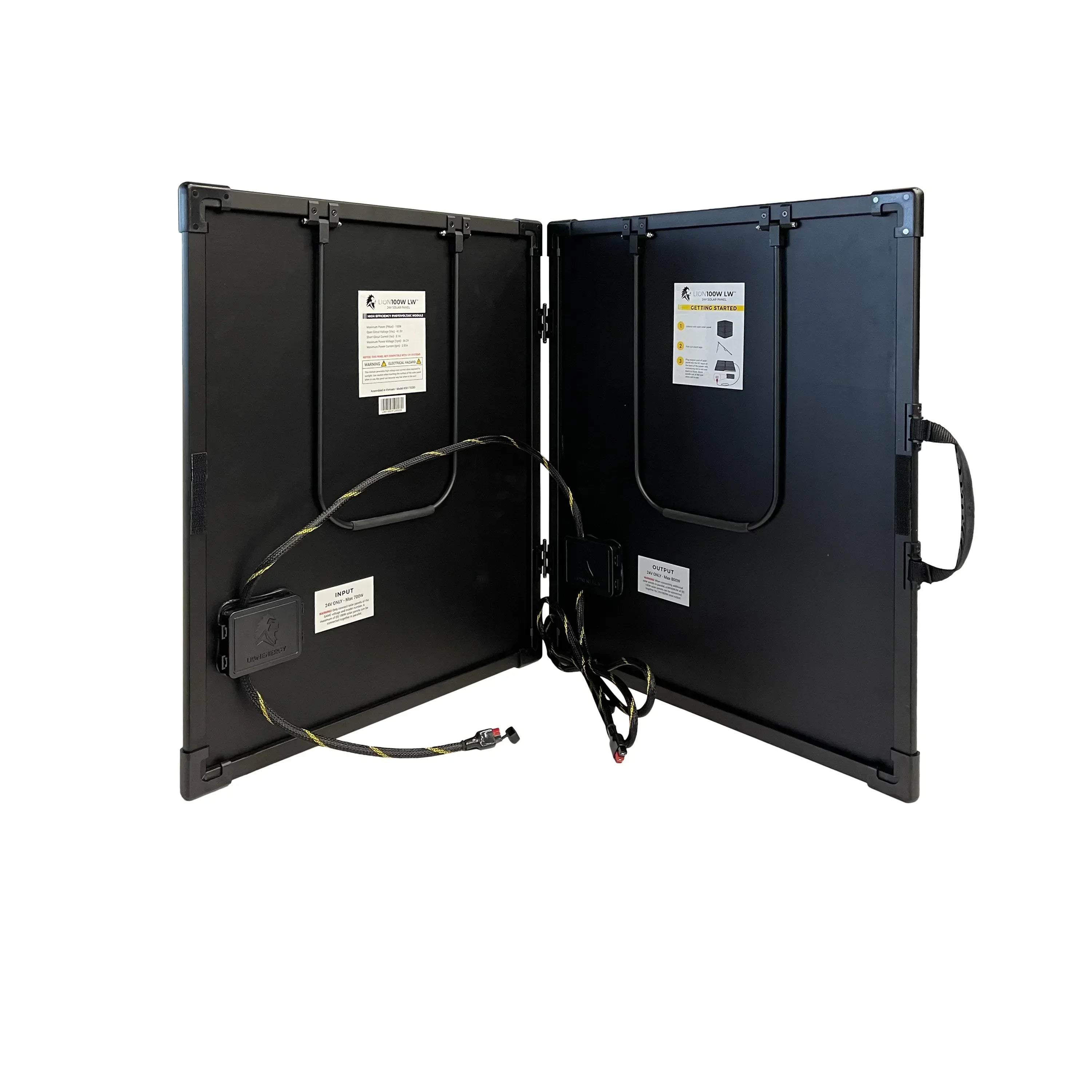 Lion Energy 100W LW Solar Panel 24V - OVERLANDERS Outfitter