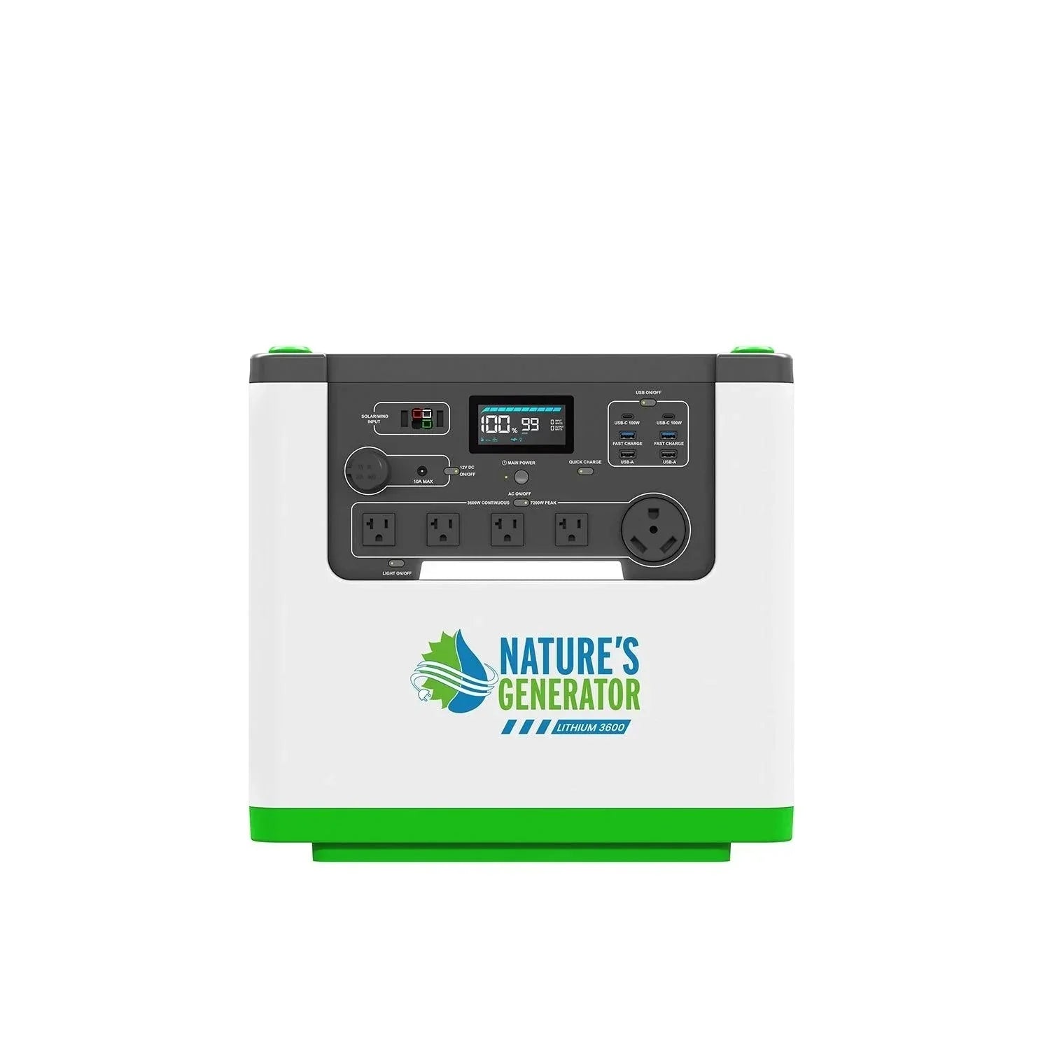 Nature's Generator Lithium 3600 Power Station - We The Collective