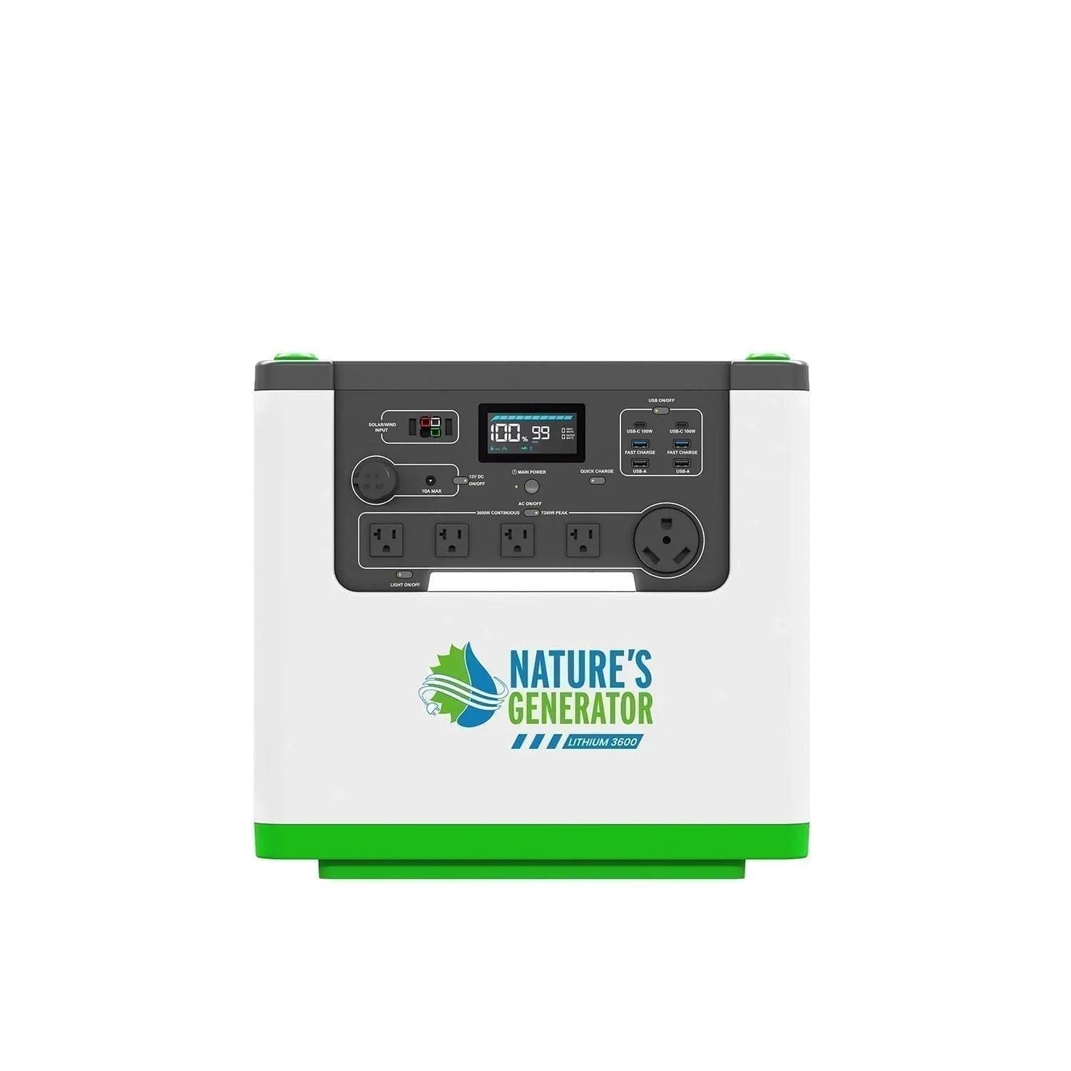 Nature's Generator Lithium 3600 Power Station - We The Collective