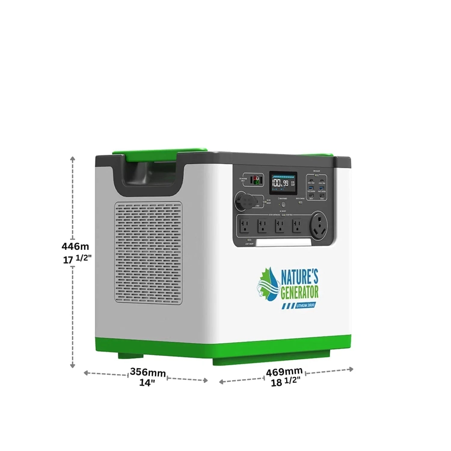 Nature's Generator Lithium 3600 Power Station - We The Collective