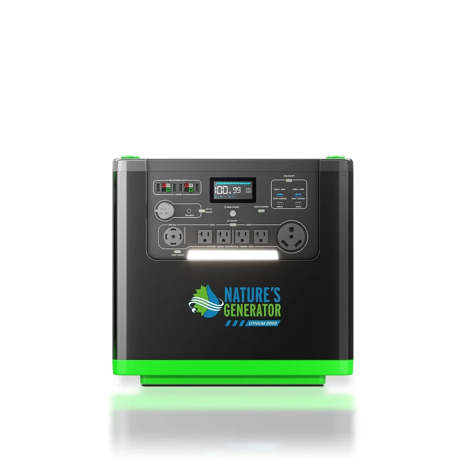 Nature's Generator Lithium 6000 Power Station - We The Collective
