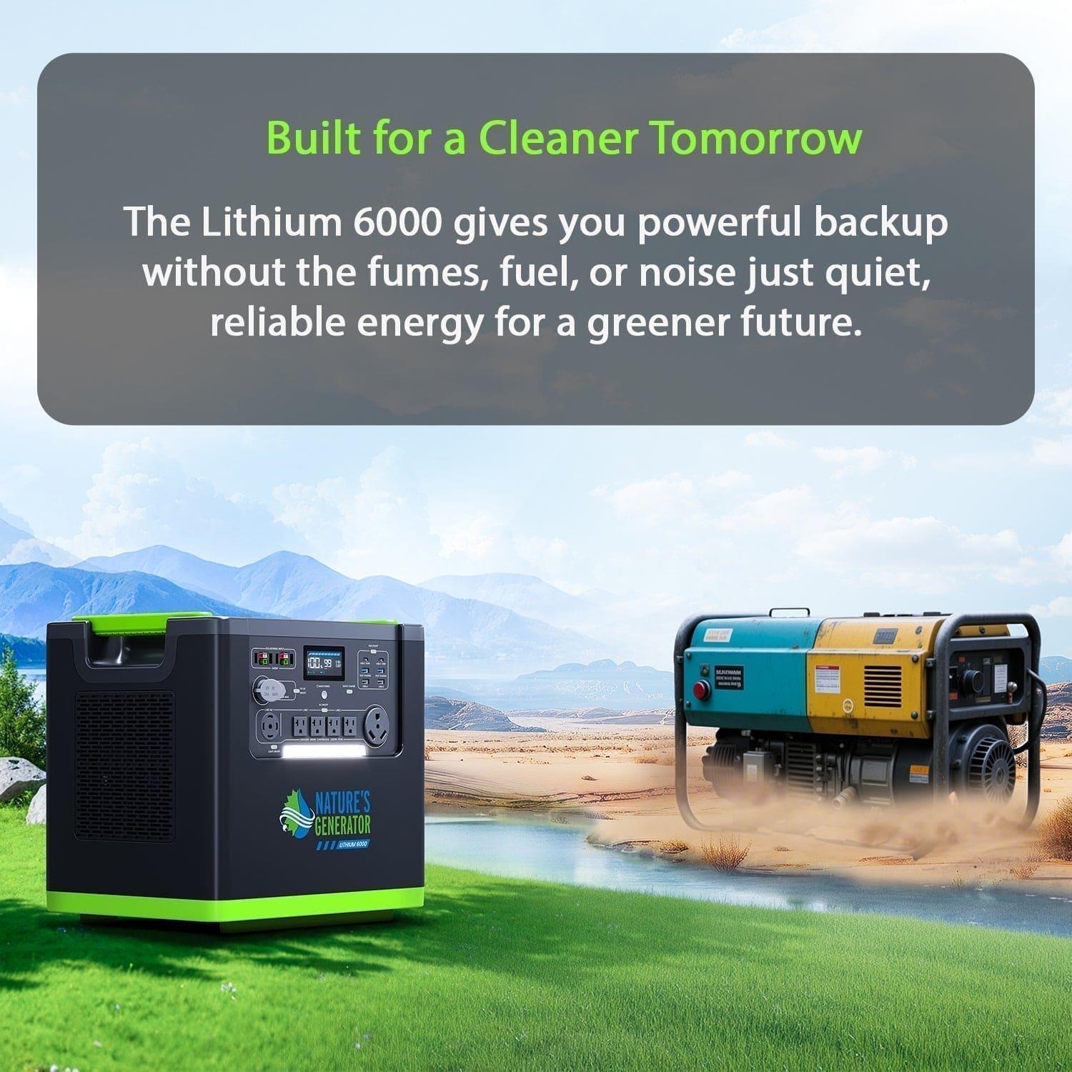 Nature's Generator Lithium 6000 Power Station - OVERLANDERS Outfitter