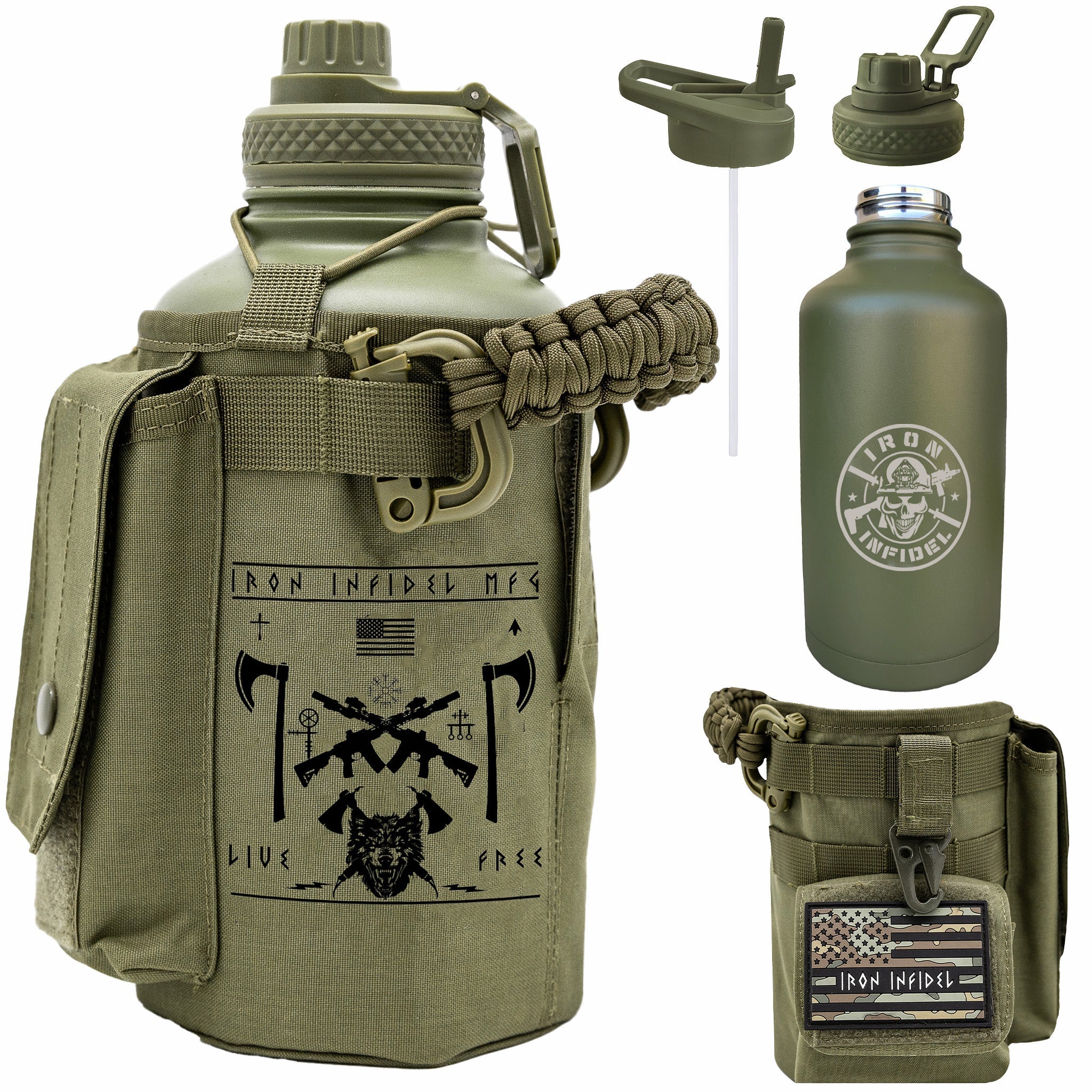 64oz Battle Bottle Water Bottles - We The Collective