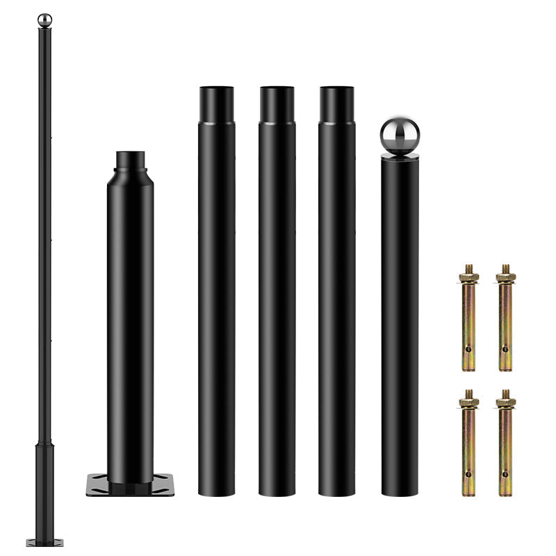 1500W solar street light with 20ft /16ft pole - OVERLANDERS Outfitter