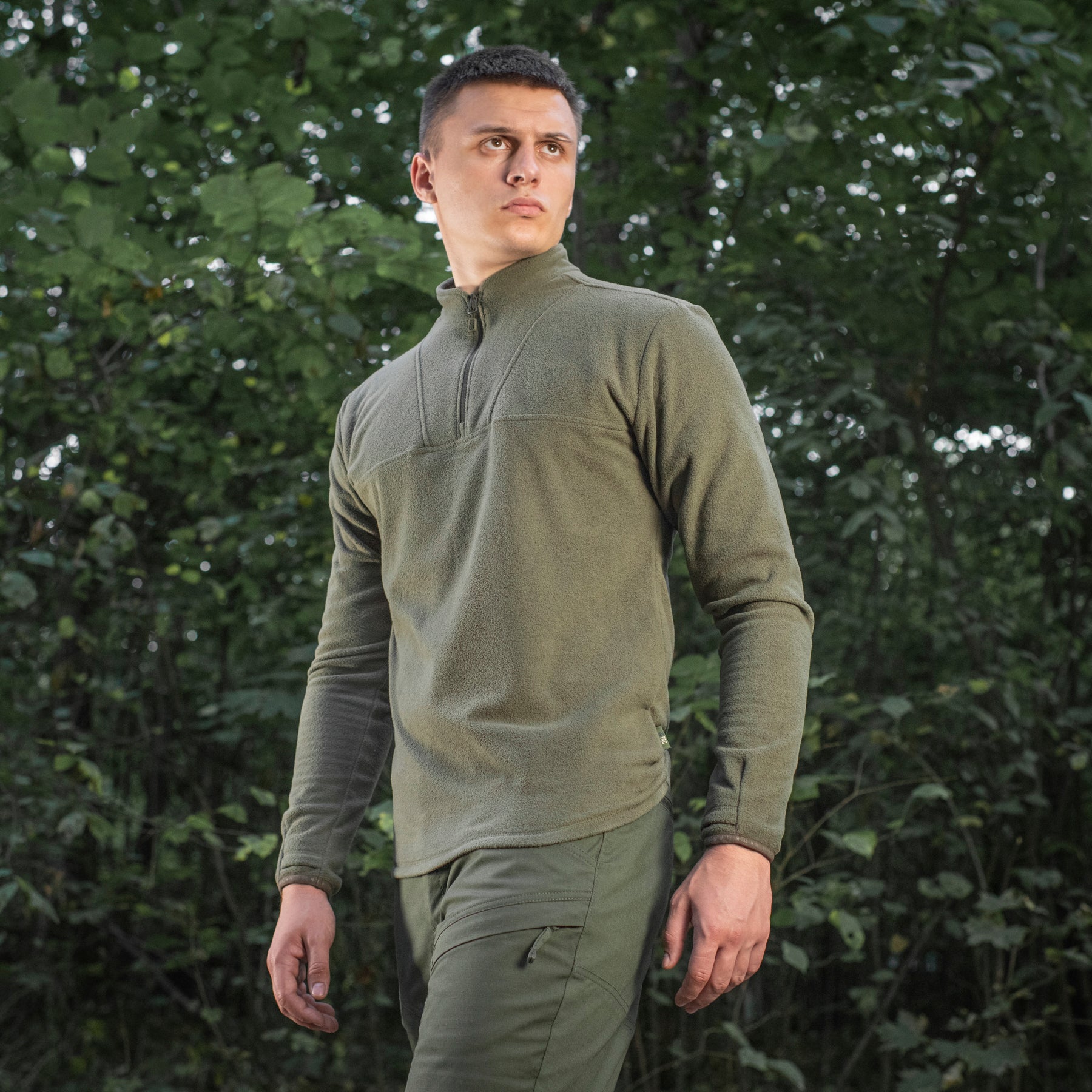 M-Tac Delta Fleece Jacket - Tactical Underwear Top Sweater 1/4 Zip - We The Collective