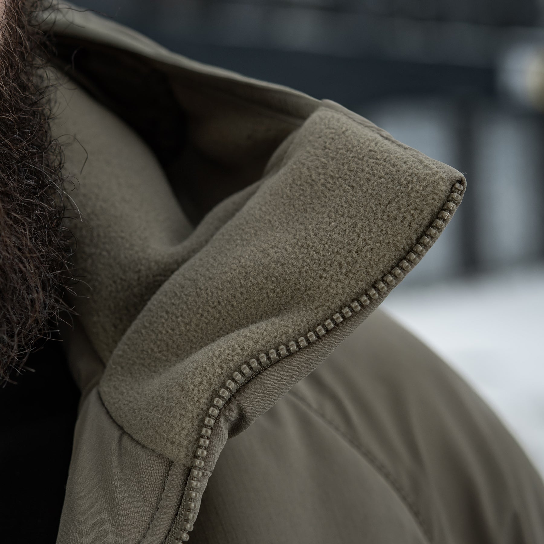 M-Tac Paladin Pro Primaloft winter jacket in tan, featuring a durable design and insulated fabric for cold weather.