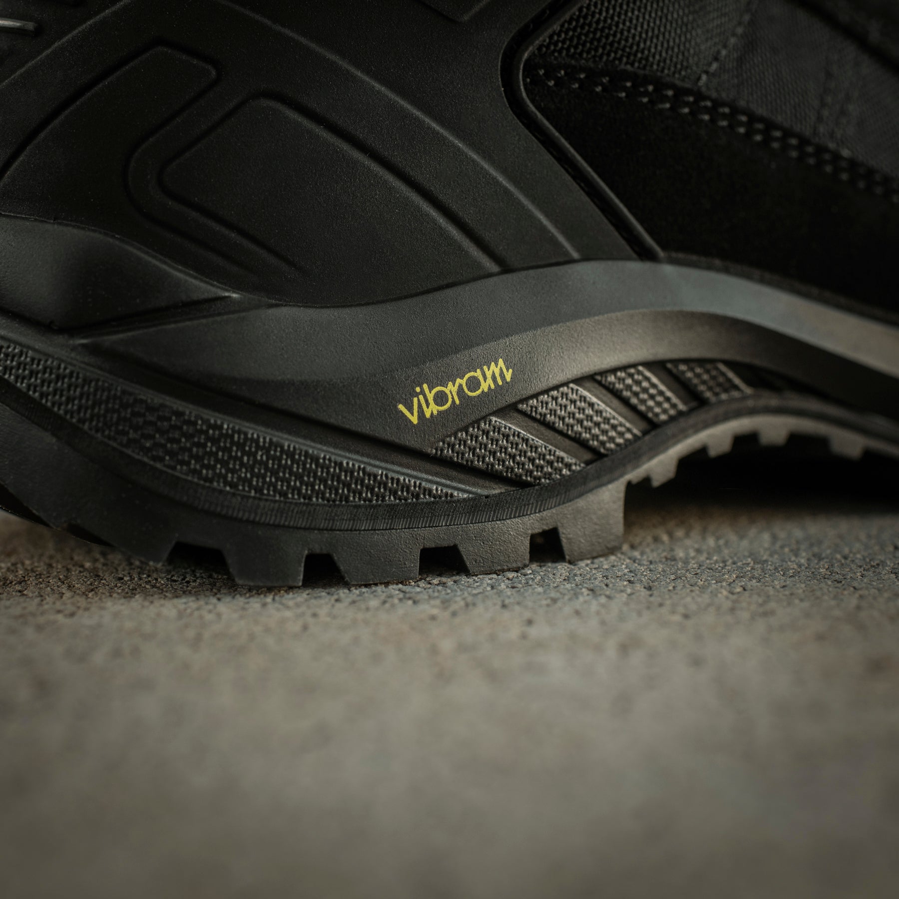 Black M-Tac Tactical Boots Demi-Season Pro Line with durable leather and rugged sole, suitable for tactical and outdoor use.