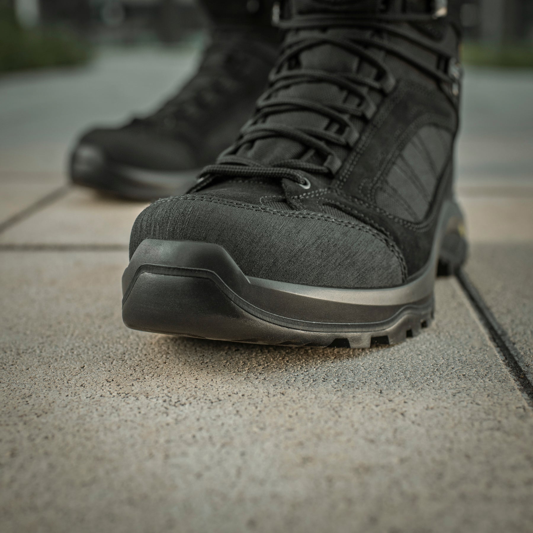 Black M-Tac Tactical Boots Demi-Season Pro Line with rugged design, durable soles, and ankle support for tactical and outdoor use.