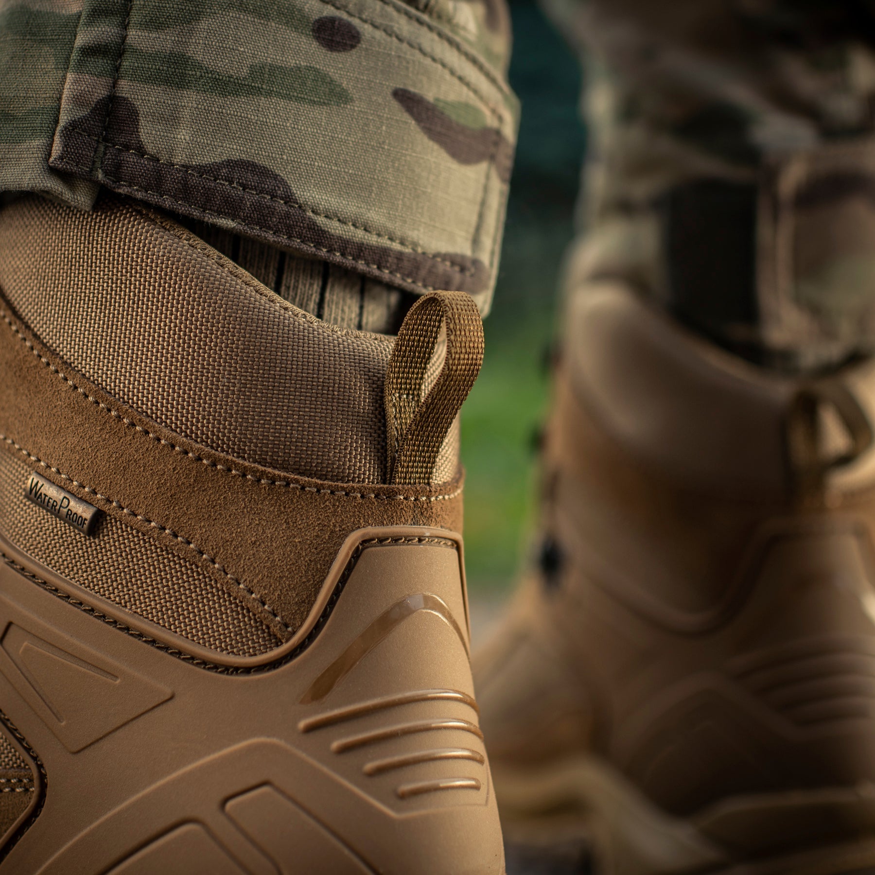 M-Tac tactical boots Demi-Season Pro Line in coyote color with rugged leather and durable sole, suitable for tactical and outdoor use.