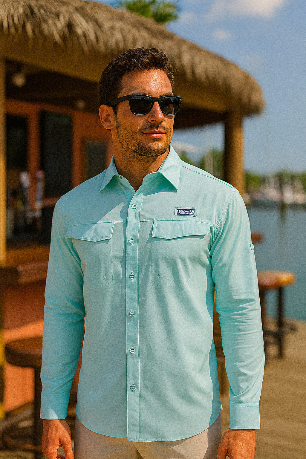 Men's Coastline L/S UV Vented Fishing Shirt - We The Collective