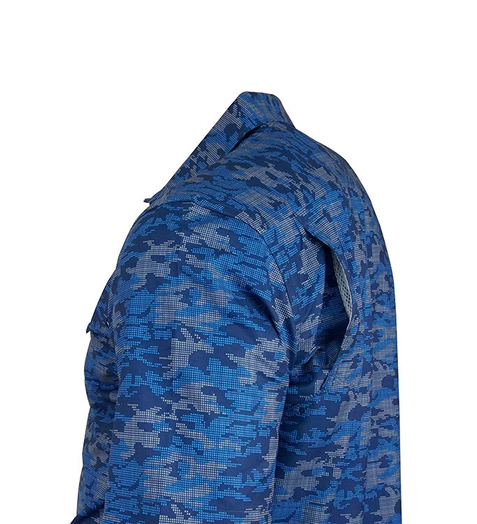 Men's Dot Camo UV Vented Fishing Shirt - We The Collective