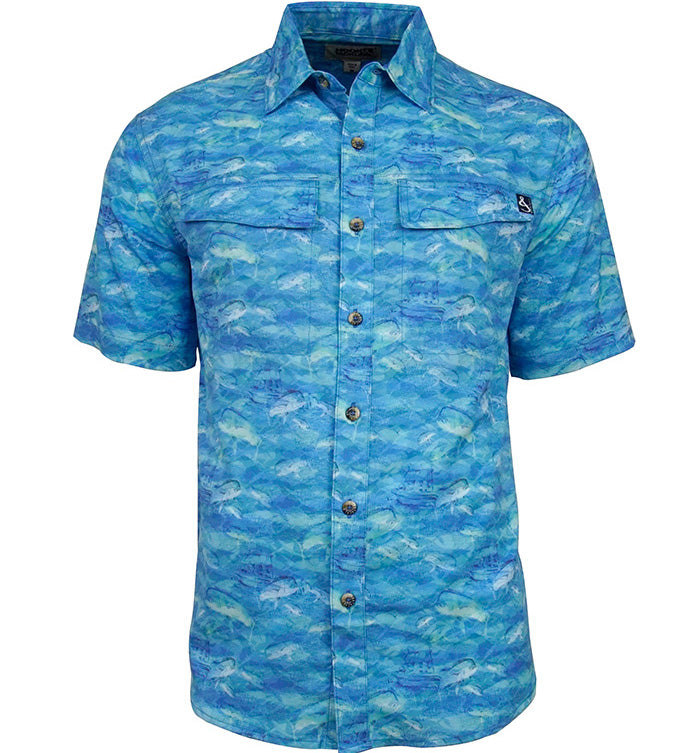 Men's Mahi Rush UV Vented Fishing Shirt - We The Collective